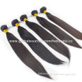 Virgin Remy Human Hair Weaves, Natural Unprocessed with Full Cuticle Alignment, Available in Stock